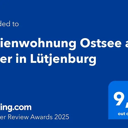 Apartment Ostsee Am In